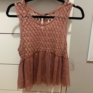 Free People — Pink tank top